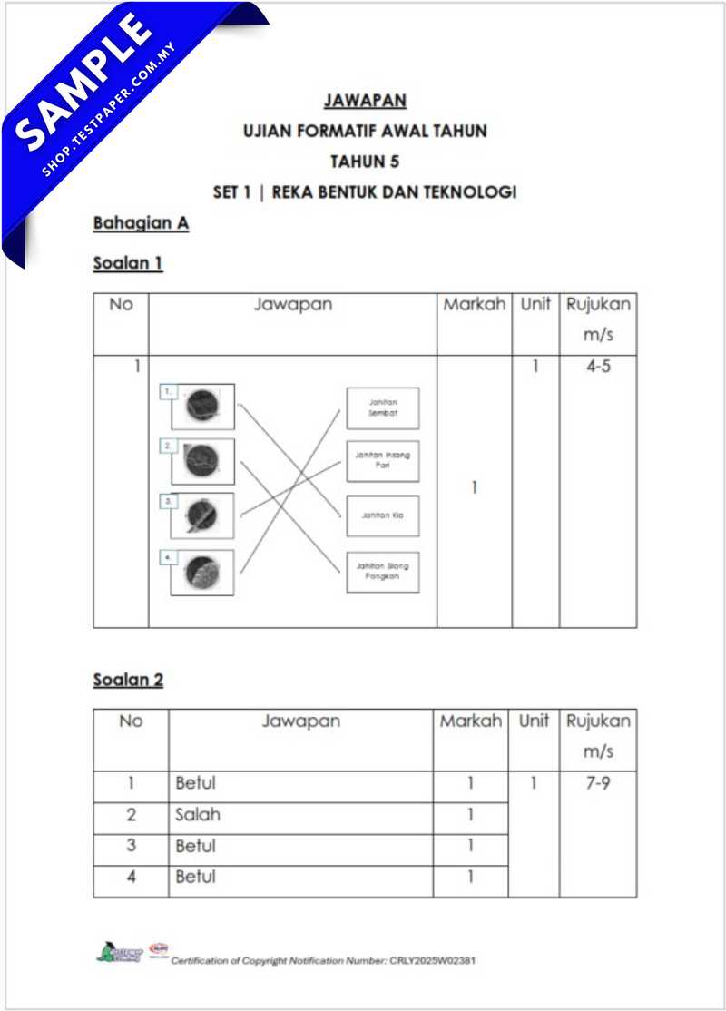 Dokumen Formatif Soalan Ujian Awal Tahun RBT Tahun 5 2026 PDF dan Word Bagi Penggal 1 6 Dokumen Formatif Soalan Ujian Awal Tahun RBT Tahun 5 2026 PDF dan Word Bagi Penggal 1