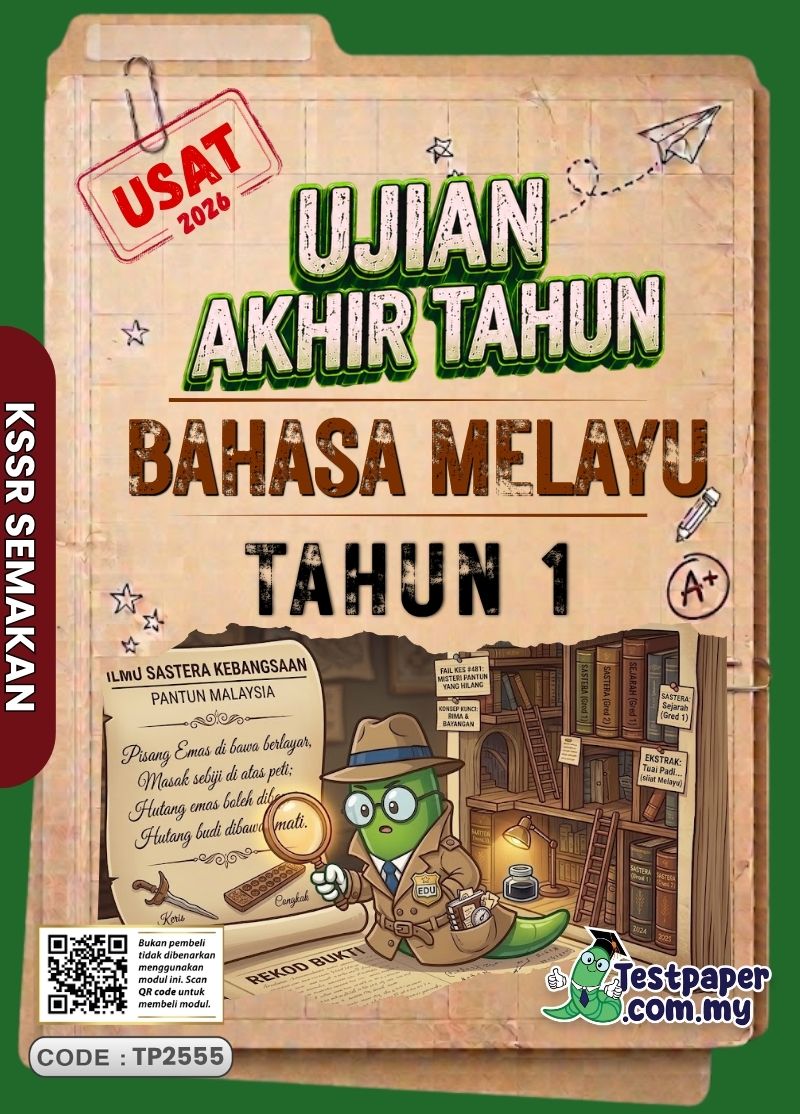 Download Soalan Ujian Akhir BM Tahun 1 2026 UASA PDF dan Word Serta JSU Terkini