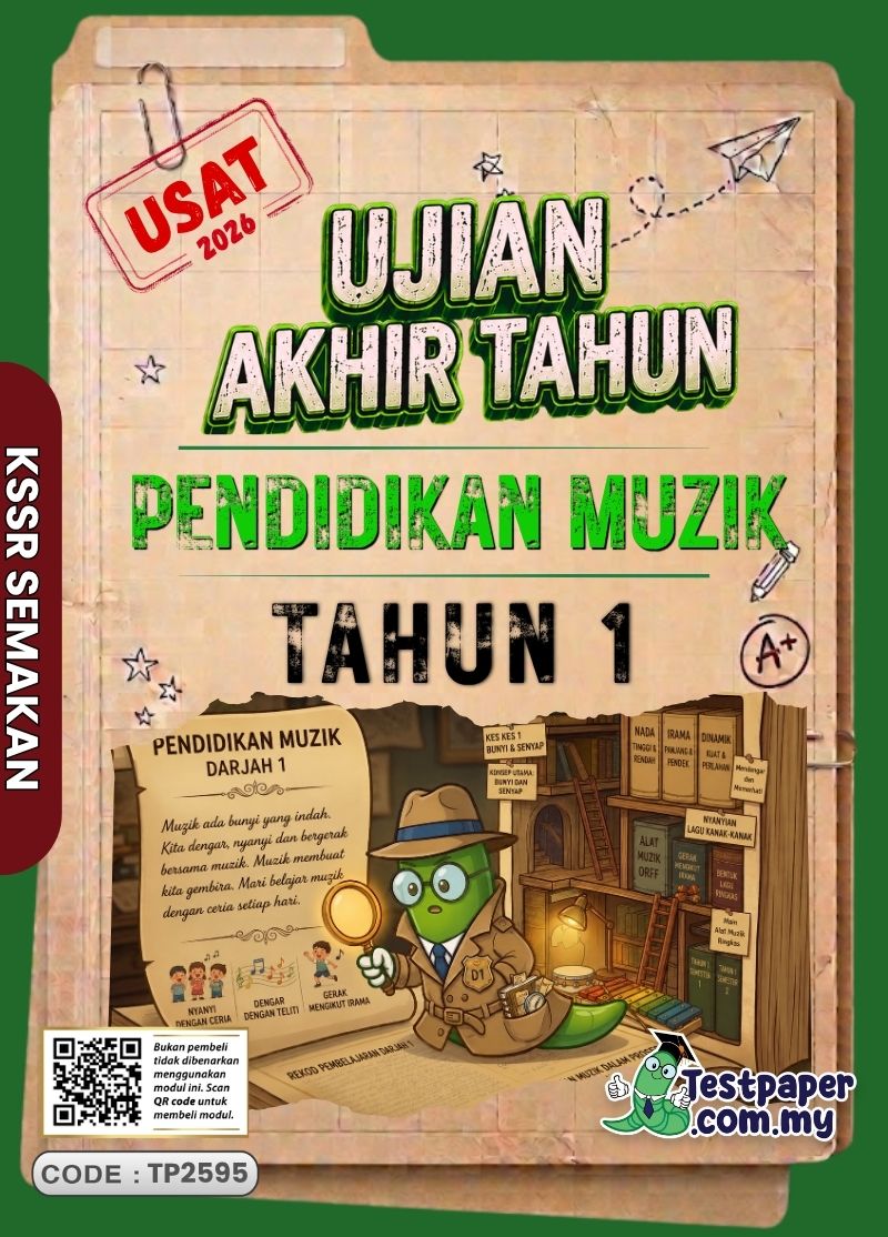 Download Ujian Akhir Tahun Pendidikan Muzik Tahun 1 2026 UASA PDF dan Word JSU