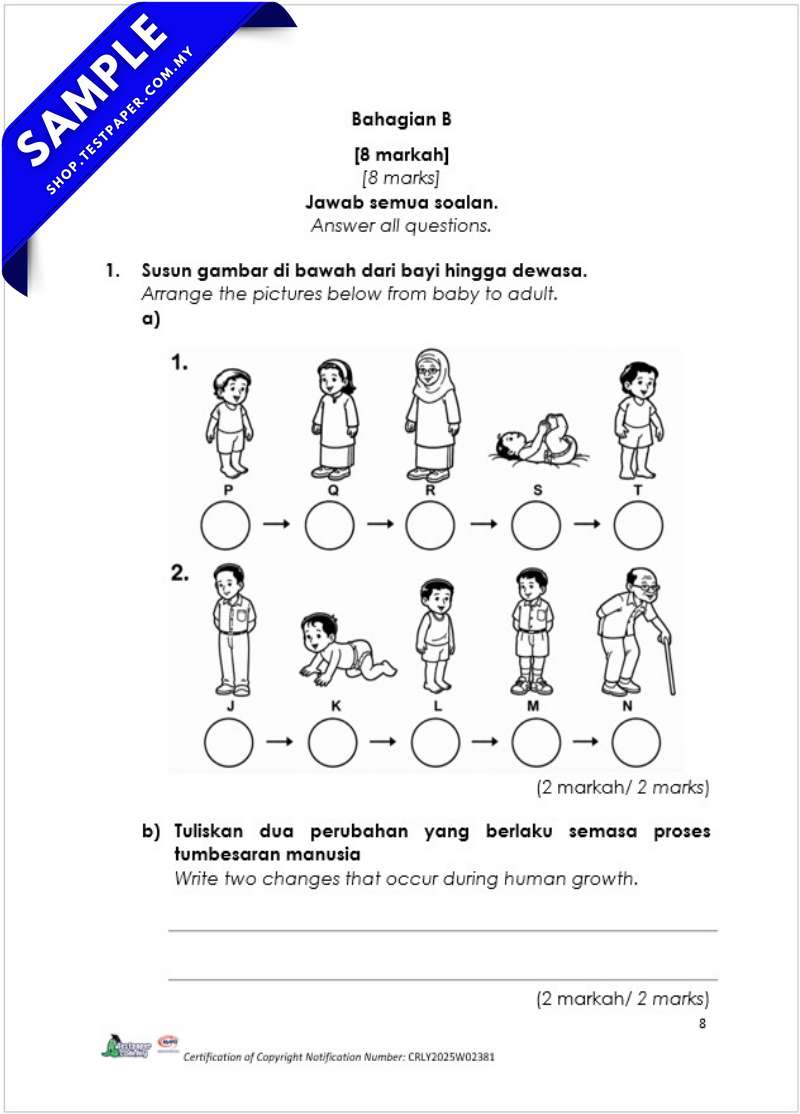 Fail Soalan Ujian Akhir Sains Tahun 1 2026 UASA PDF dan Word Serta JSU Terkini 4 Fail Soalan Ujian Akhir Sains Tahun 1 2026 UASA PDF dan Word Serta JSU Terkini