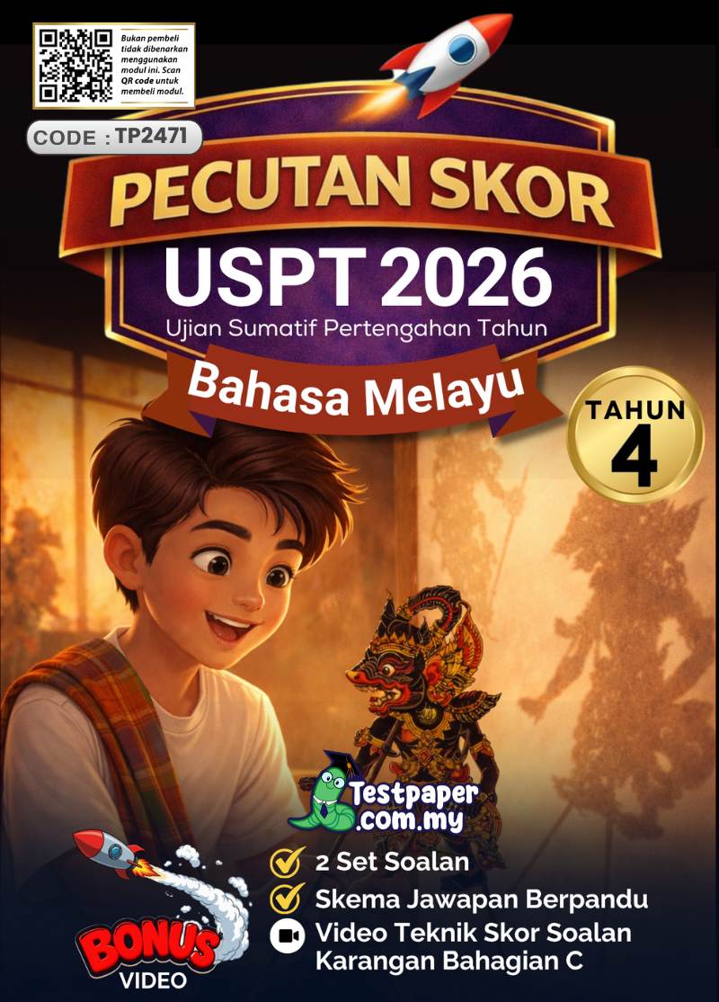 Download Kertas Ujian Akhir Tahun BM Tahun 4 2026 UASA/PAT PDF