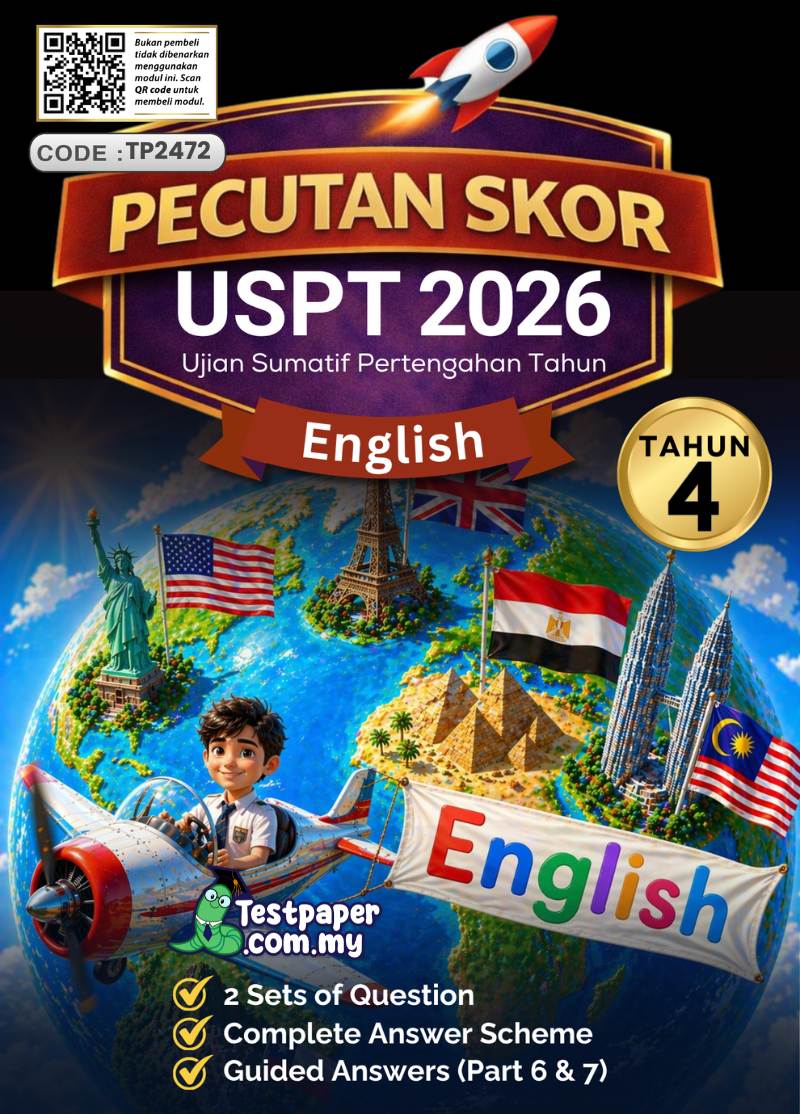 Modul Ujian Akhir Tahun BI Tahun 4 2026 UASA/PAT Dokumen PDF