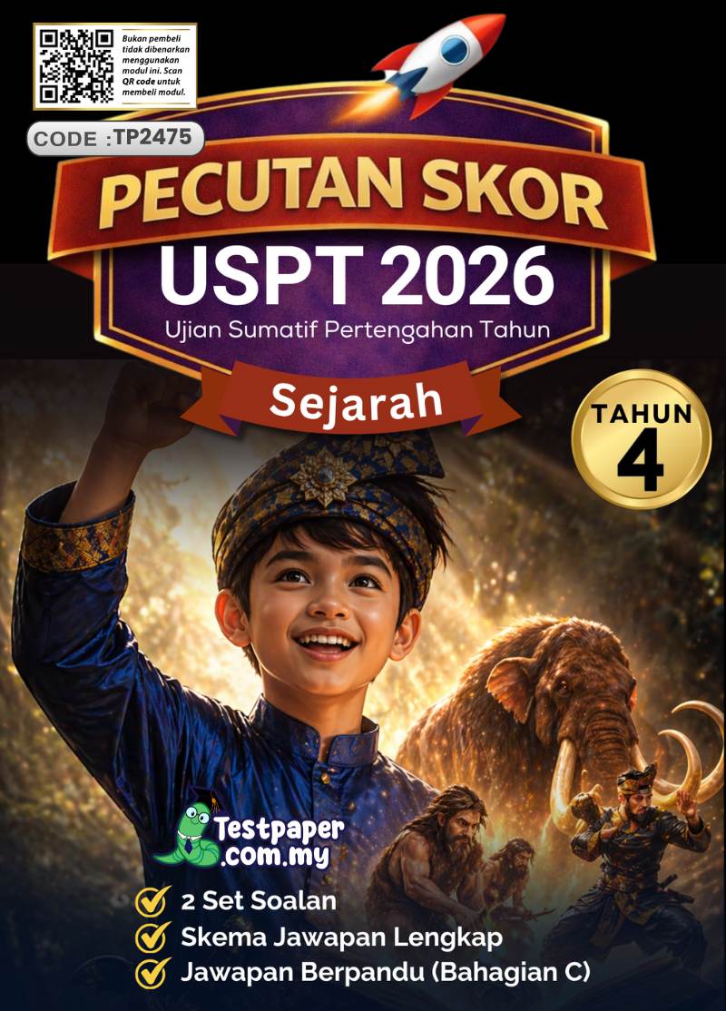Soalan Ujian Akhir Tahun Sejarah Tahun 4 2026 UASA/PAT Ada PDF