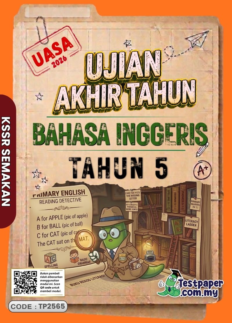 Ujian AKhir Tahun Bahasa Inggeris Tahun 5 2026