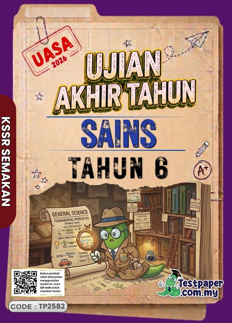 Kertas Ujian Akhir Tahun Sains Tahun 5 2026 Untuk UASA/PAT Ada PDF dan Word Ada JSU